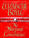 Cover image for No Marriage of Convenience